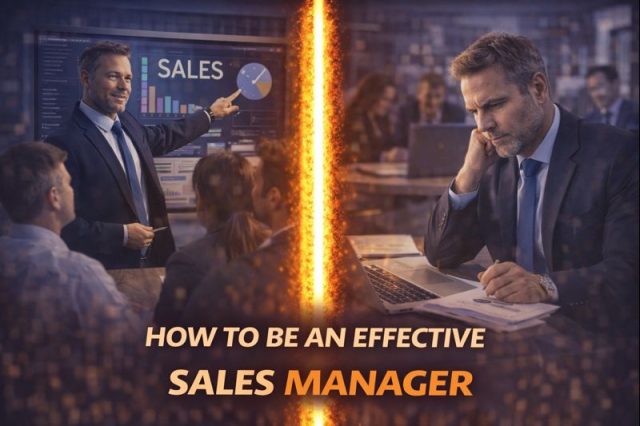 How to be an effective Sales Manager How to be an effective Sales Manager