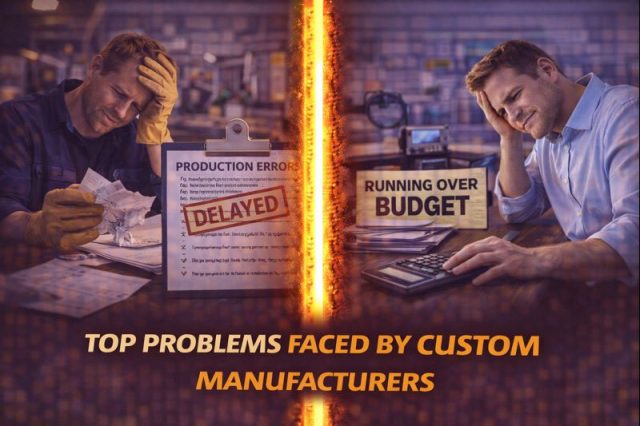 Top Problems Faced by Custom Manufacturers Top Problems Faced by Custom Manufacturers