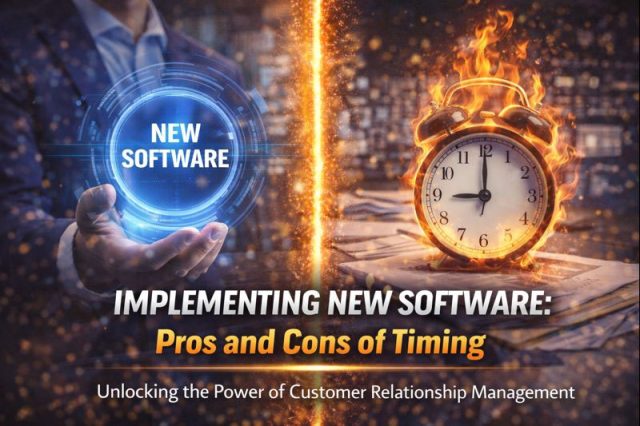 Implementing New Software: Pros and Cons of Timing