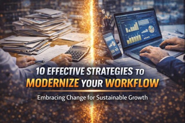 10 Effective Strategies to Modernize Your Workflow: Embracing Change for Sustainable Growth