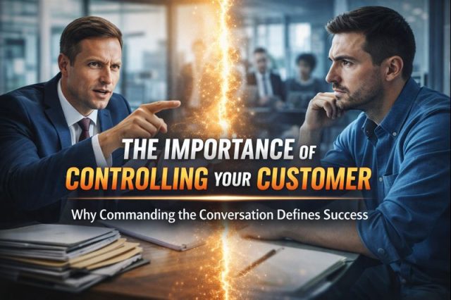 The Importance of Controlling Your Customer: Why Commanding the Conversation Defines Success