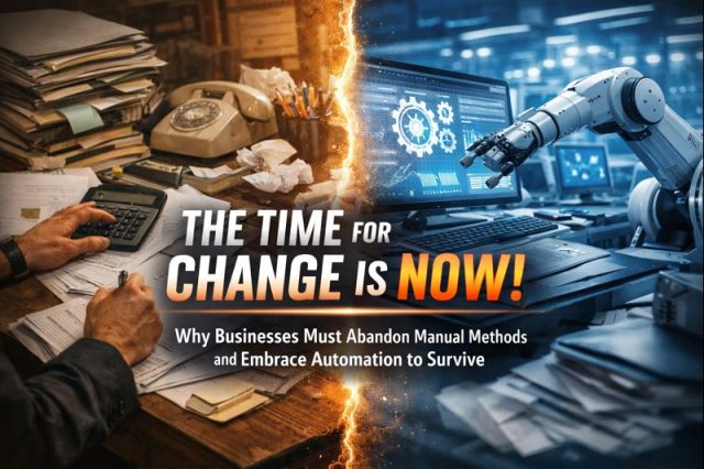 The Time for Change Is Now: Why Businesses Must Abandon Manual Methods and Embrace Automation to Survive