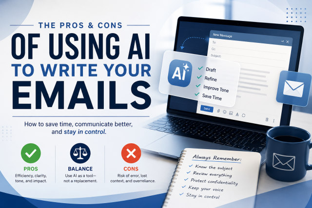 The Pros and Cons of Using AI to Write Your Emails