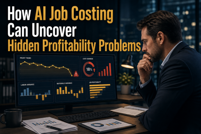 How AI Job Costing Can Uncover Hidden Profitability Problems