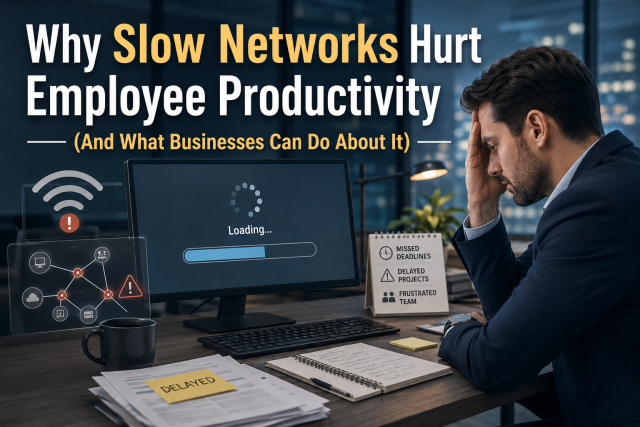 Why Slow Networks Hurt Employee Productivity (And What Businesses Can Do About It) Why Slow Networks Hurt Employee Productivity (And What Businesses Can Do About It)
