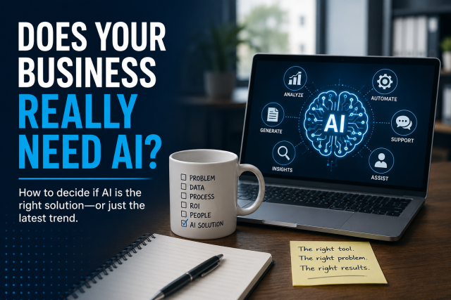 Does Your Business Really Need AI? Does Your Business Really Need AI?